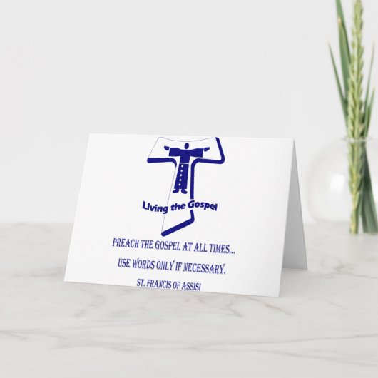 St Francis Kaart (Voorkant)