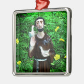 St. Francis Kerstversiering Metalen Ornament (Links)