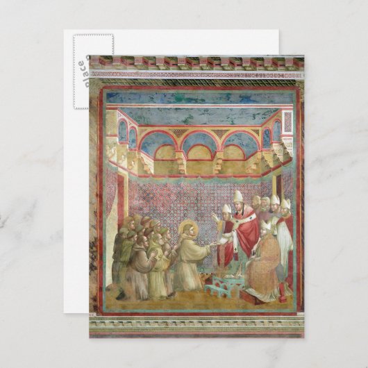 St. Francis krijgt goedkeuring Briefkaart (Voorkant / Achterkant)