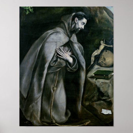 St. Francis of Assisi, 1580-95 Poster (Voorkant)