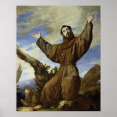 St. Francis of Assisi 1642 Poster (Voorkant)
