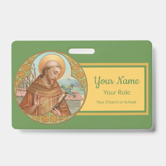 St. Francis of Assisi (BK 002) Badge (Voorzijde)