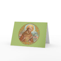 St. Francis of Assisi (BK 002) Blanco groet