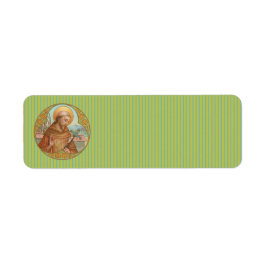 St. Francis of Assisi (BK 002) Etiket