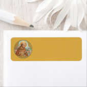 St. Francis of Assisi (BK 002) Etiket (Insitu)