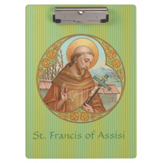 St. Francis of Assisi (BK 002) Klembord (Voorkant)