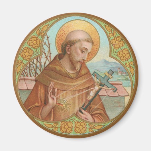St. Francis of Assisi (BK 002) Magneet (Voorkant)