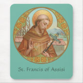 St. Francis of Assisi (BK 002) Muismat (Voorkant)