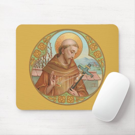 St. Francis of Assisi (BK 002) Muismat (Met muis)