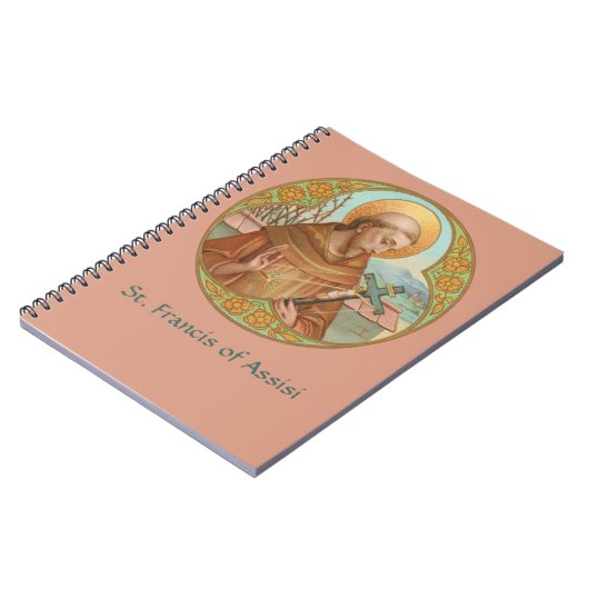 St. Francis of Assisi (BK 002) Notitieboek (Linkerzijde)