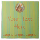 St. Francis of Assisi (BK 002) Tegeltje (Voorkant)