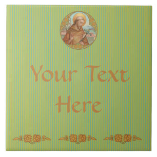 St. Francis of Assisi (BK 002) Tegeltje