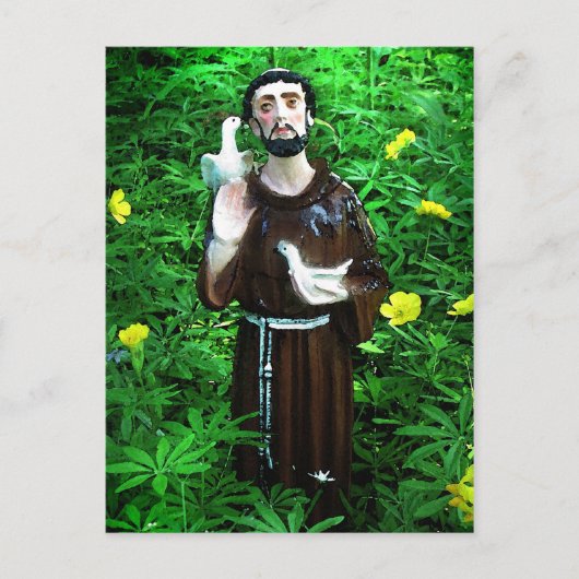 St.Francis of Assisi Briefkaart (Voorkant)