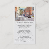 St. Francis of Assisi Dinant Scenic View Visitekaartje (Voorkant)