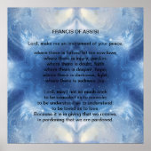St Francis of Assisi gebed Poster (Voorkant)