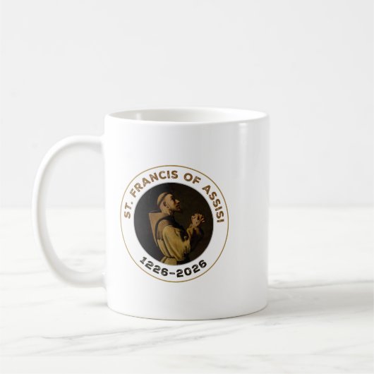 St. Francis of Assisi Gift Item Koffiemok (Links)