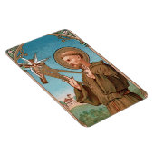 St. Francis of Assisi, Pater Seraphicus (SAU 040) Magneet (Rechterzijde)