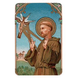 St. Francis of Assisi, Pater Seraphicus (SAU 040) Magneet