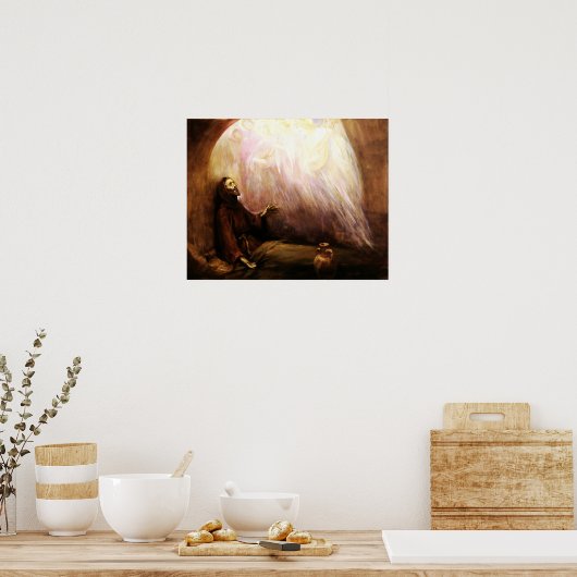 St Francis of Assisi Poster (Keuken)