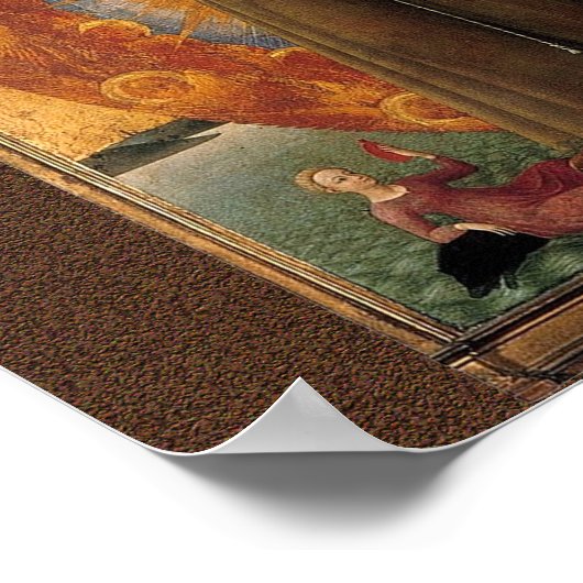 St Francis of Assisi Poster (Hoek)