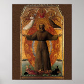 St Francis of Assisi Poster (Voorkant)