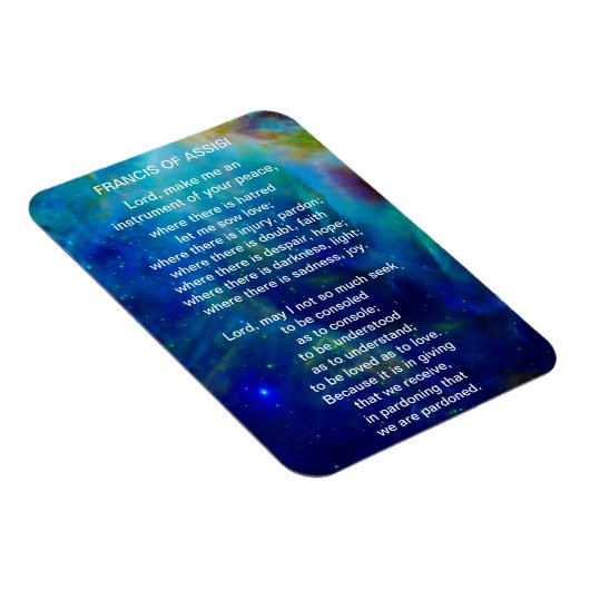 St Francis of Assisi Prayer Magneet (Rechterzijde)