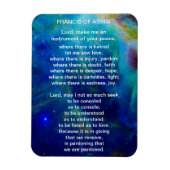 St Francis of Assisi Prayer Magneet (Verticaal)