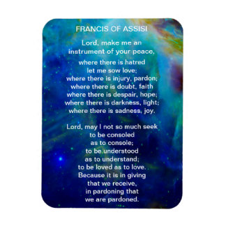St Francis of Assisi Prayer Magneet