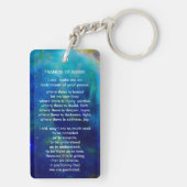 St Francis of Assisi Prayer Sleutelhanger (achterkant)