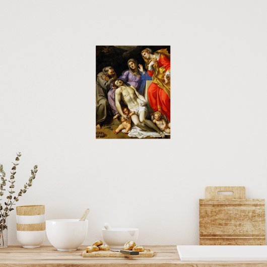 St Francis of Assisi - San Francisco de Asis 05 Poster (Keuken)