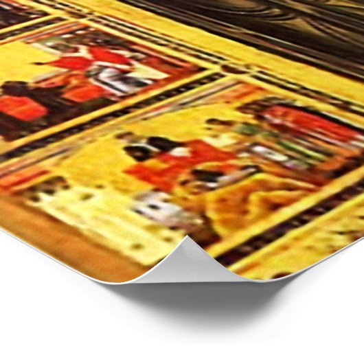 St Francis of Assisi - San Francisco de Asis 17 Poster (Hoek)