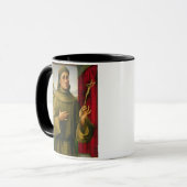 St. Francis of Assissi, c.1490 (tempera op panel) Mok (Voorkant links)