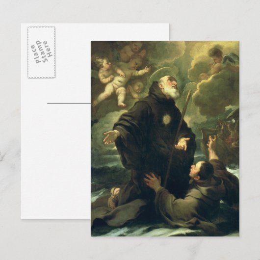 St Francis of Paola, 1416-1507) Briefkaart (Voorkant / Achterkant)