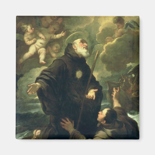 St Francis of Paola, 1416-1507) Magneet (Voorkant)