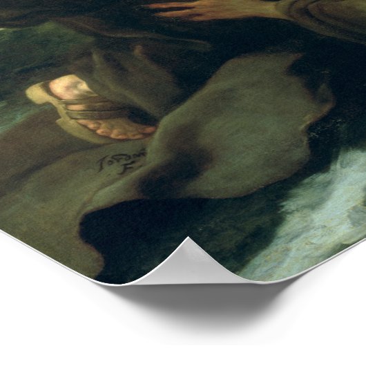 St Francis of Paola, 1416-1507) Poster (Hoek)