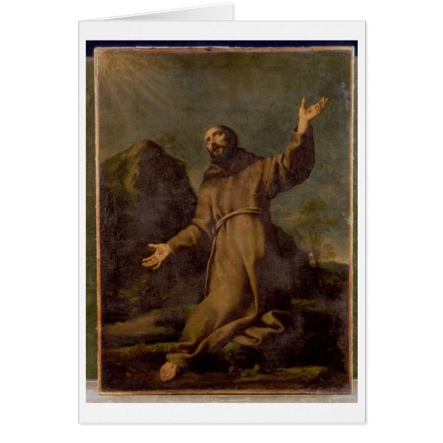 St. Francis Ontvangt de Stigmata (Voorkant)