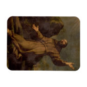 St. Francis Ontvangt de Stigmata Magneet (Horizontaal)