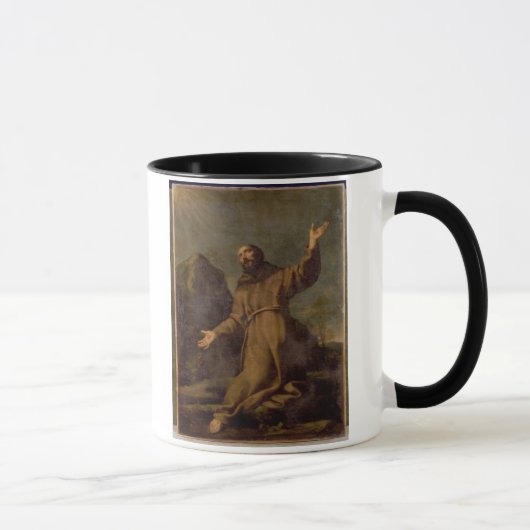St. Francis Ontvangt de Stigmata Mok (Rechts)