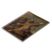 St. Francis Ontvangt de Stigmata Notitieboek (Linkerzijde)