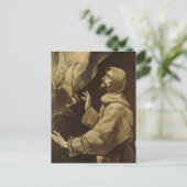 St. Francis ontvangt de Stigmata van El Greco Pos Briefkaart (Staand voorkant)
