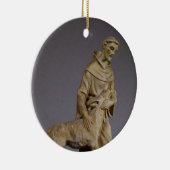 St. Francis Patron Saint of Animals Keramisch Ornament (Rechts)