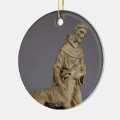 St. Francis Patron Saint of Animals Keramisch Ornament (Links)
