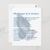 St Francis Prayer Briefkaart (Voorkant / Achterkant)
