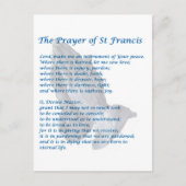 St Francis Prayer Briefkaart (Voorkant)