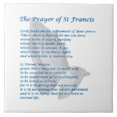St Francis Prayer Tegeltje (Voorkant)