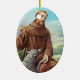St. Francis Prayer voor onze huisdieren Keramisch Ornament