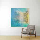 St. Francis' Prayer Wandkleed (In Situ (horizontaal))