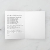 St. Francis Prayer Wenskaart Kaart (Binnen)