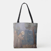 St. Francis Preaching to the Birds, 1297-1999 Tote Bag (Achterkant)