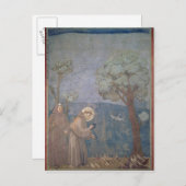 St. Francis Preaching to the Birds, 1297-99 Briefkaart (Voorkant / Achterkant)